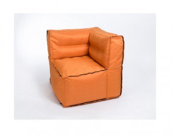 Модульное кресло Комфорт Колор угловое оранжевое в Пыть-Яхе - pyt-yah.mebel-74.com | фото