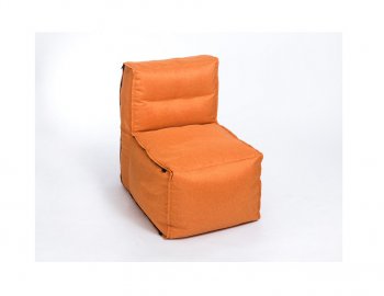 Модульное кресло Комфорт Колор прямое оранжевое в Пыть-Яхе - pyt-yah.mebel-74.com | фото