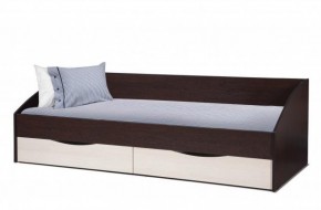 Кровать одинарная "Фея - 3" симметричная New (2000Х900) венге/вудлайн кремовый в Пыть-Яхе - pyt-yah.mebel-74.com | фото